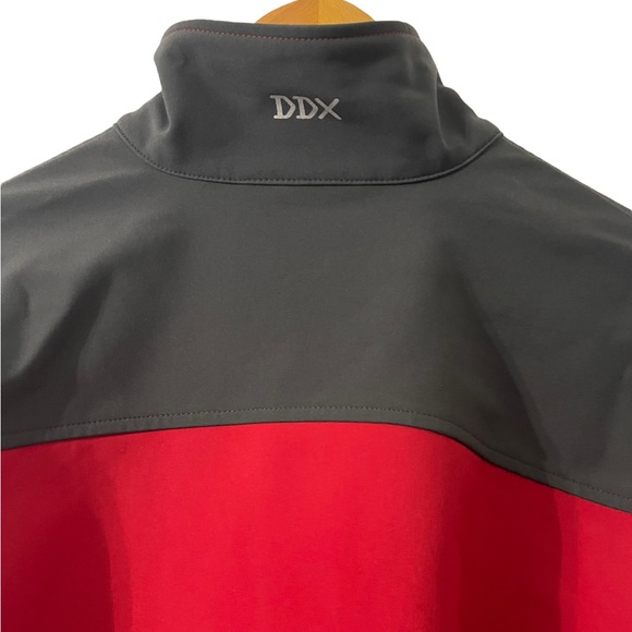 🎄 SALE SNAP-ON Tools Full Zip Dri Duck DDX Jacket Red/Grey Men’s Medium - Picture 13 of 14